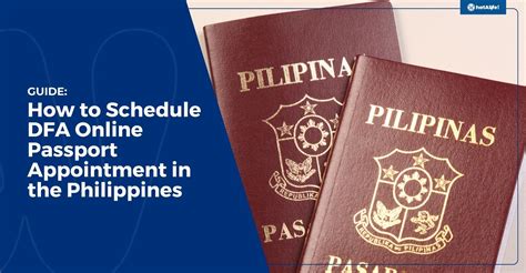 passport.gov.ph schedule appointment|GUIDE: How to Schedule DFA Online Passport Appointment in .